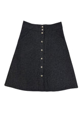 Load image into Gallery viewer, AGNES SKIRT - DENIM WOOL
